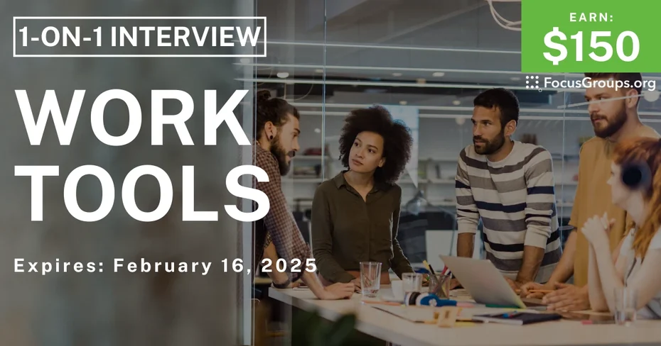 Research Study on Work Tools