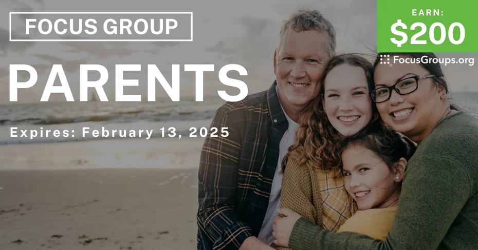 Focus Group for Parents