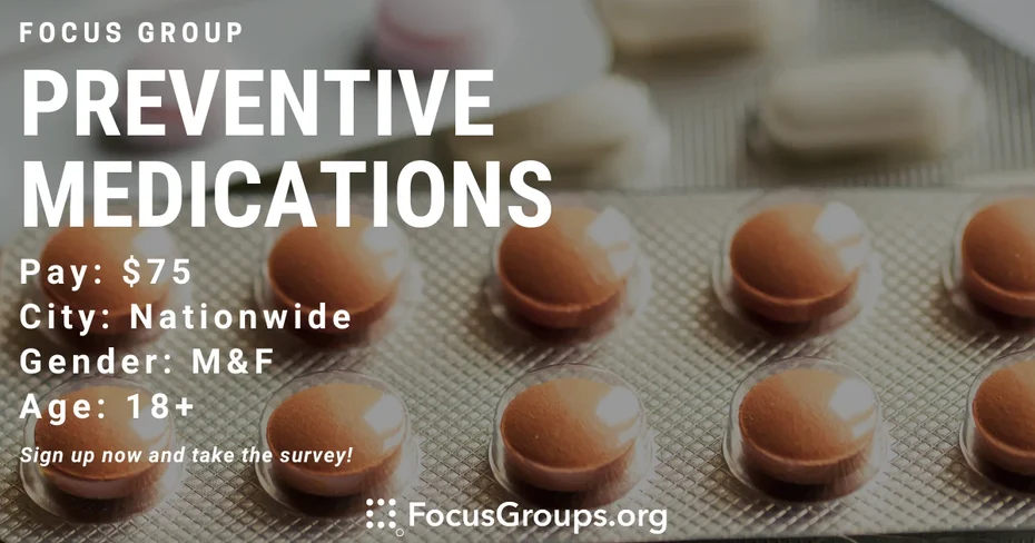 Focus Group on Preventive Medications
