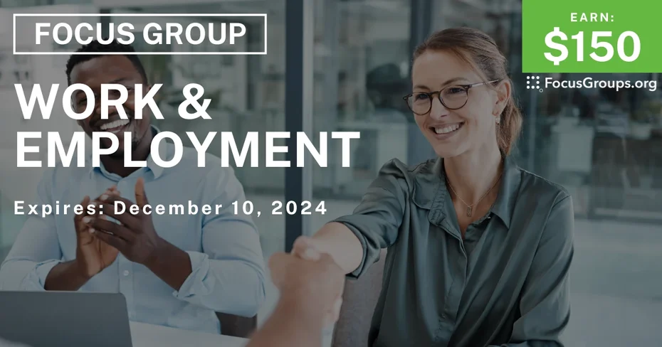 Focus Group on Work & Employment