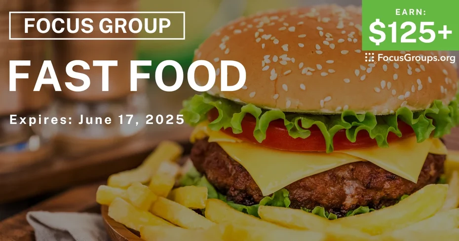 Focus Group in California on Fast Food
