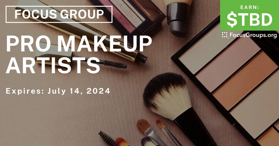 Focus Group in New Jersey for Professional Makeup Artists