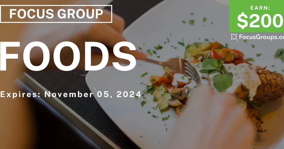 Focus Group on Foods