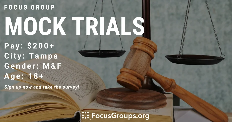 Focus Group on Mock Trials in Tampa