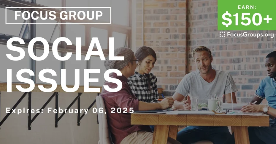 Focus Group in Seattle on Social Issues