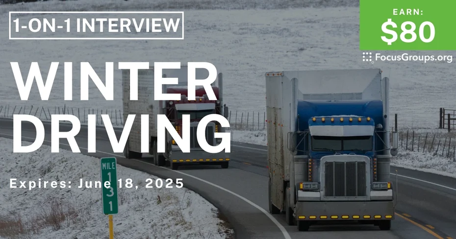 Research Study for Professional Drivers on Winter Driving