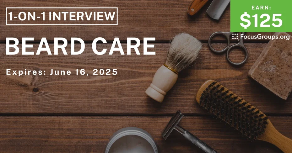 Research Study for Men in Boston on Beard Care
