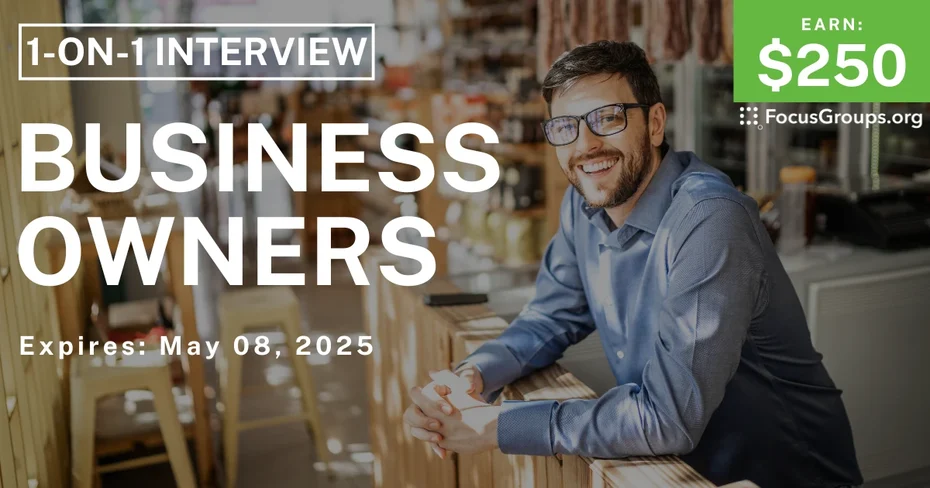 Research Study in LA for Business Owners