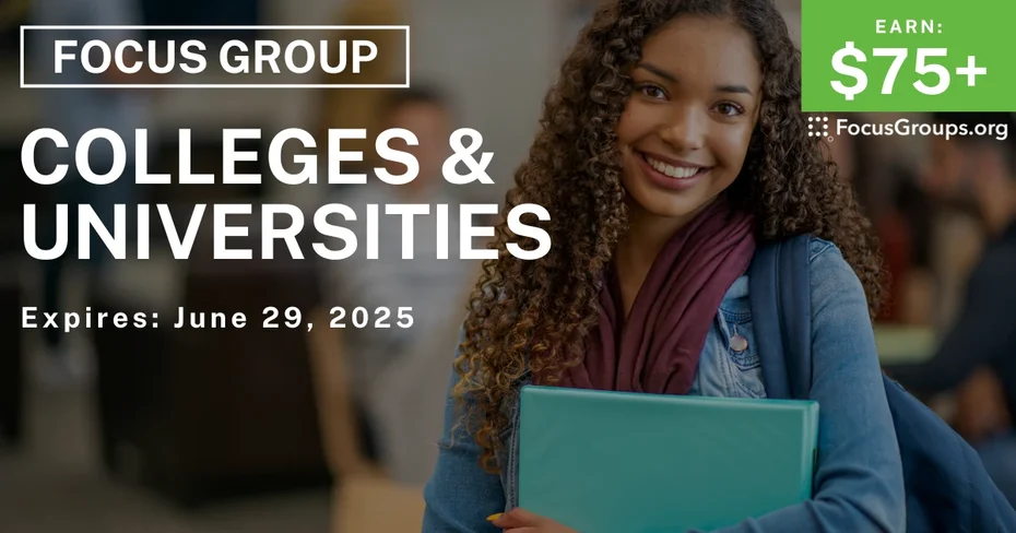 Focus Group on Colleges & Universities