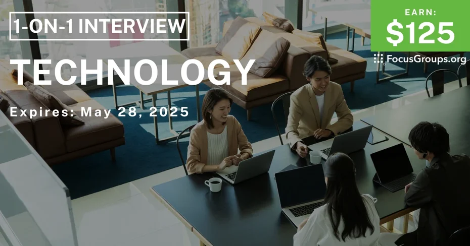 Research Study for Business Professionals on Technology