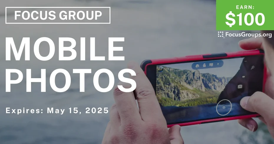Focus Group in Seattle on Mobile Photos