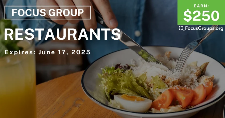 Focus Group on Restaurants