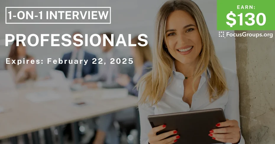 Research Study for Professionals