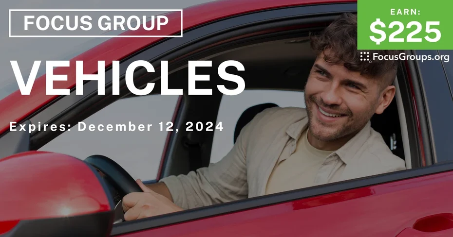 Focus Group on Vehicles