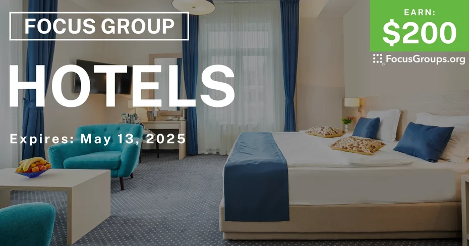 Focus Group in Cincinnati on Hotels