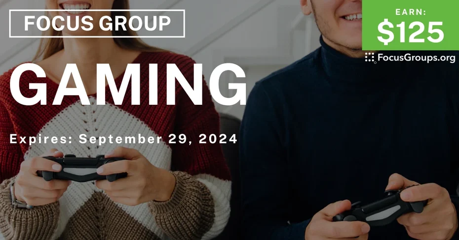 Focus Group on Gaming