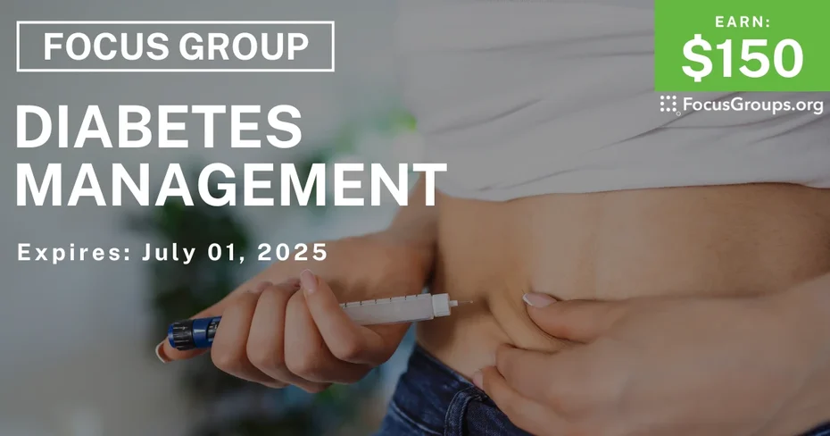 Focus Group in Irvine on Diabetes Management