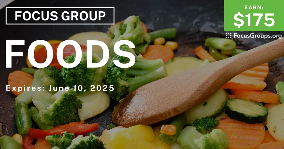 Focus Group in LA on Foods