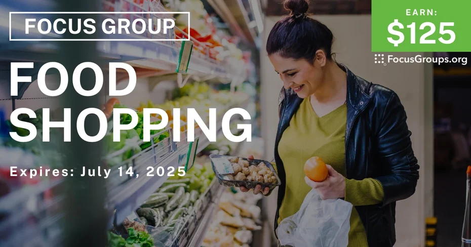 Focus Group in Chicago on Food Shopping