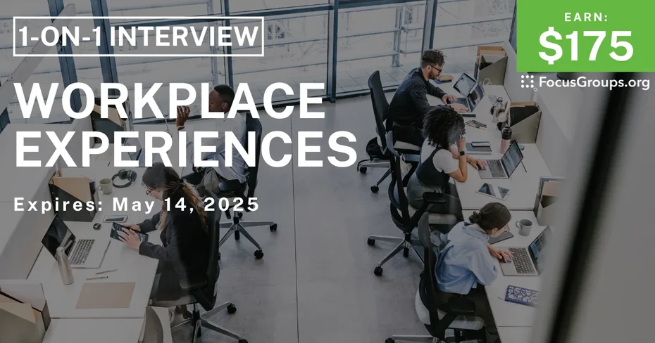 Research Study on Workplace Experiences