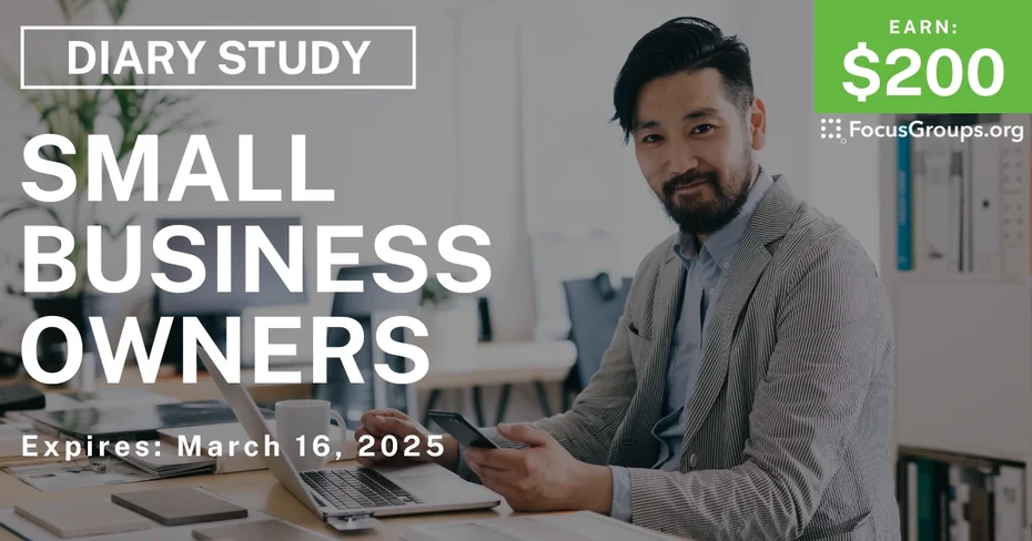 Research Study for Small Business Owners