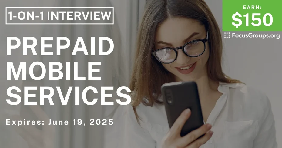 Research Study on Prepaid Mobile Services