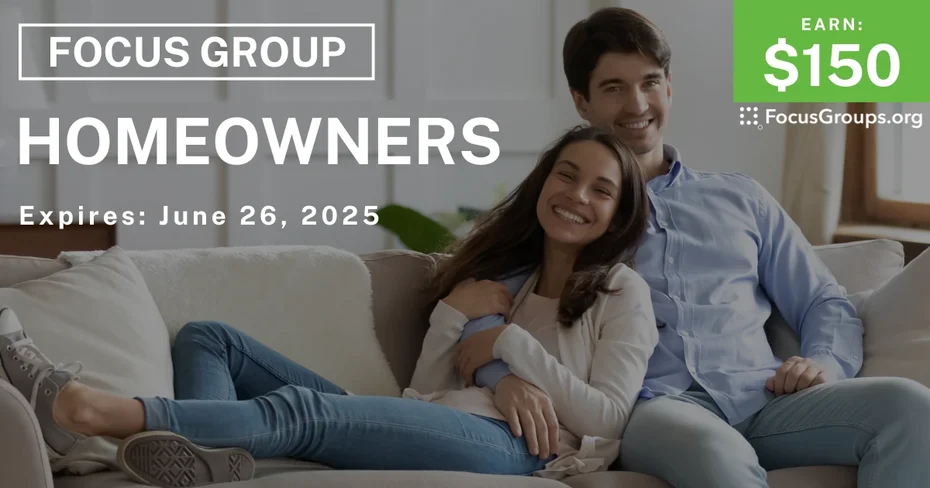 Focus Group in Minneapolis for Homeowners