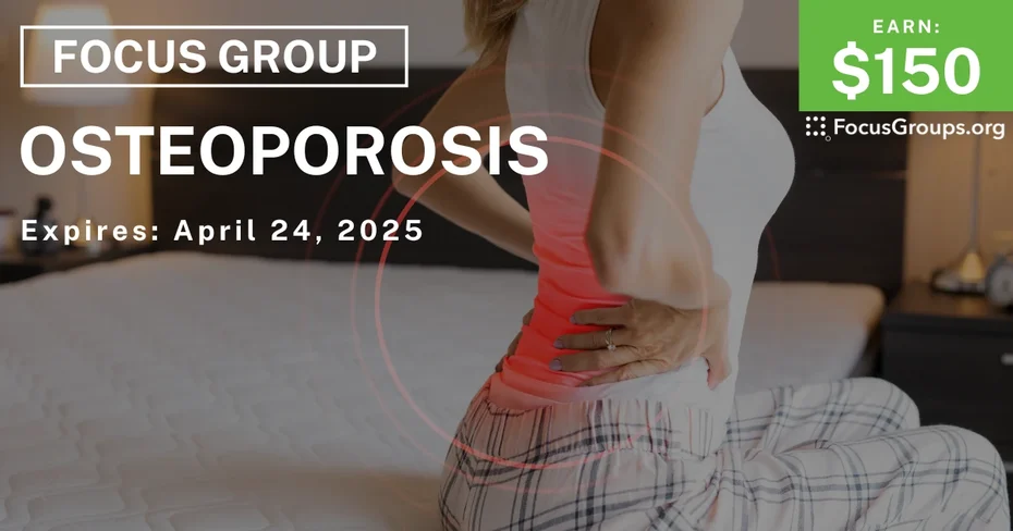 Focus Group for Women on Osteoporosis