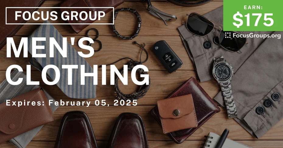 Focus Group on Men's Clothing