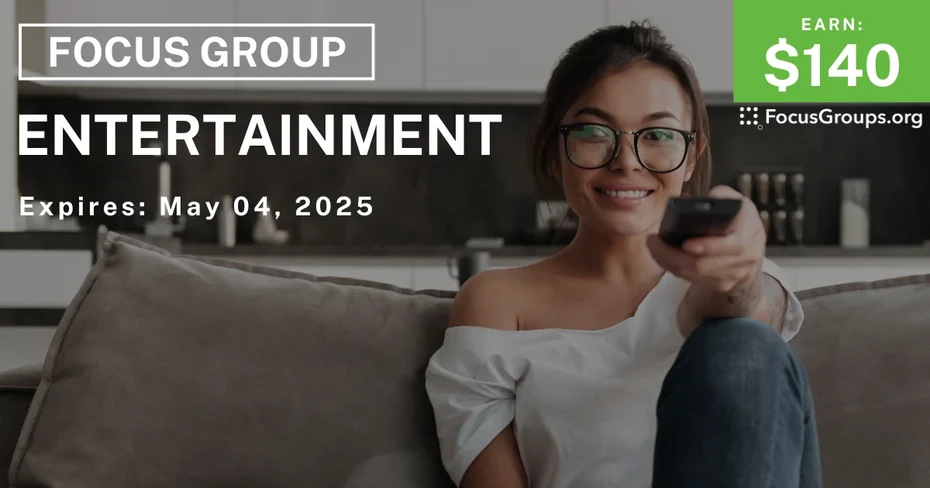 Focus Group for Women on Entertainment
