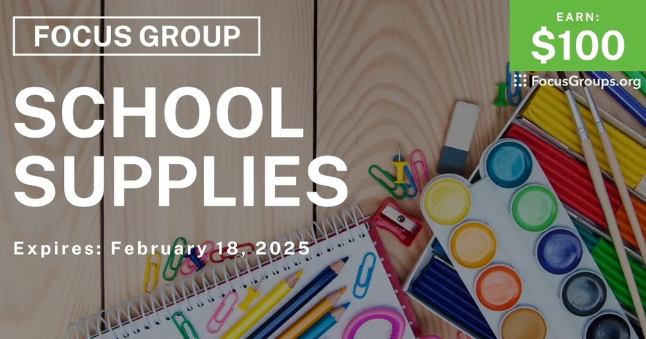 Focus Group on School Supplies