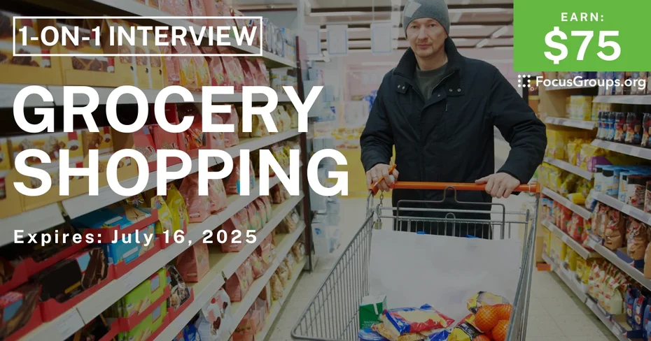 Research Study on Grocery Shopping