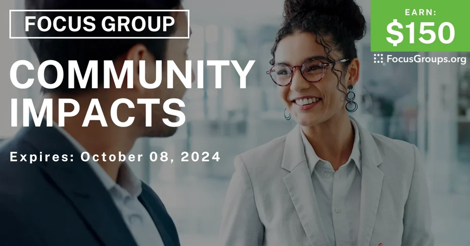 Focus Group in Seattle on Community Impacts