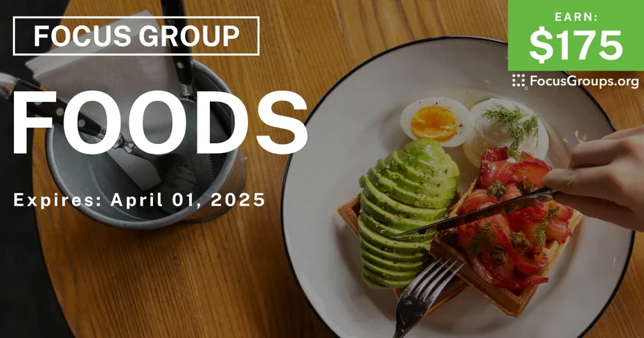 Focus Group in Seattle on Foods