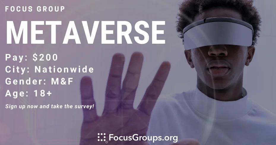 Focus Group on Metaverse