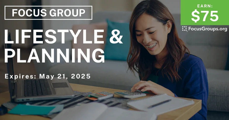 Focus Group on Lifestyle & Planning