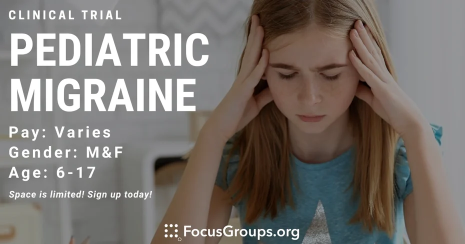Clinical Trial on Teen Migraine