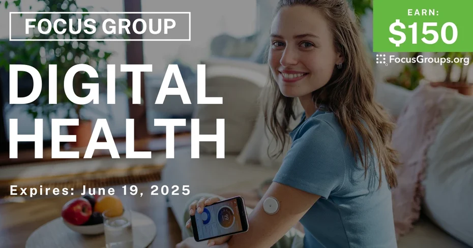 Focus Group for Diabetics in Irvine on Digital Health