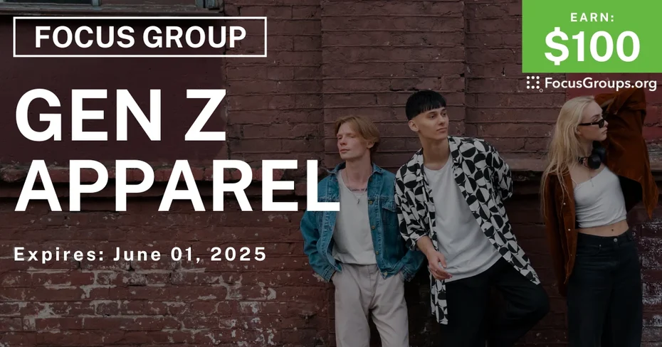 Focus Group on Gen Z Apparel