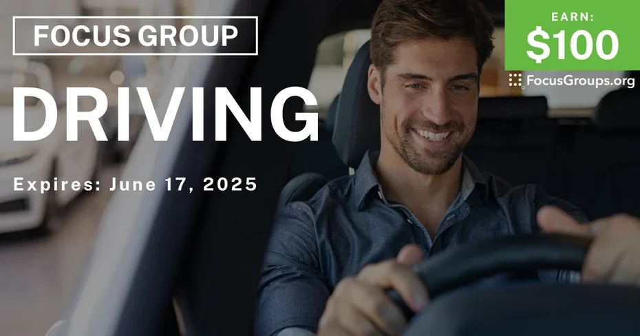 Focus Group for Men on Driving