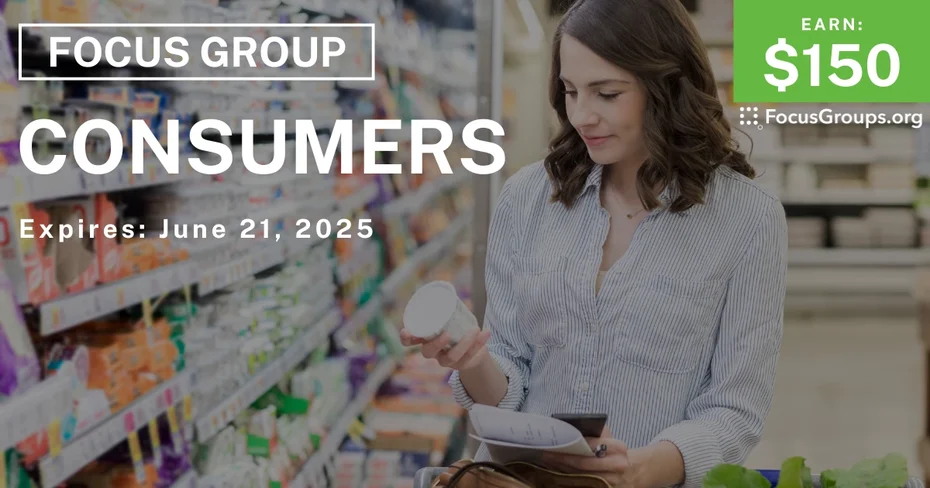 Focus Group for Consumers