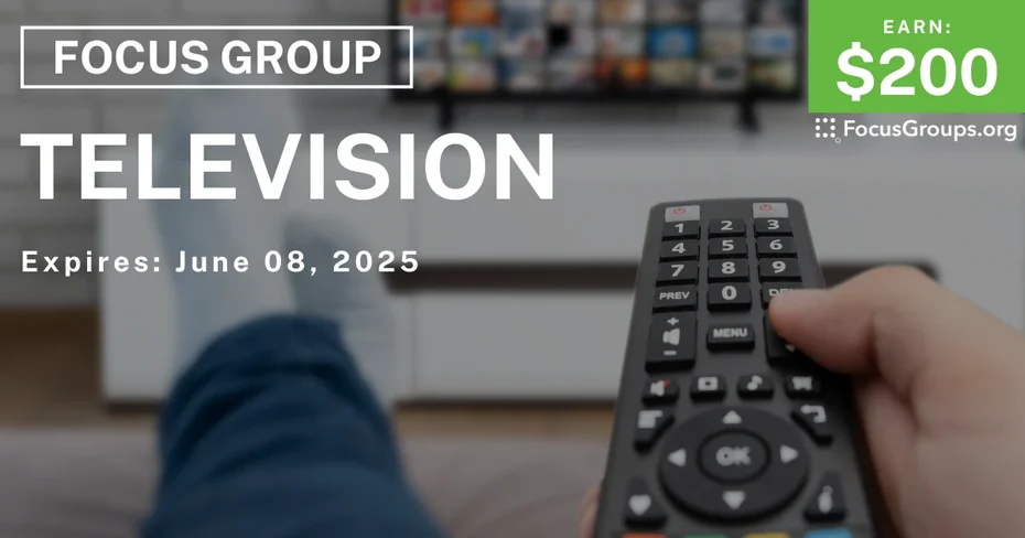 Focus Group in LA & Tampa on Television