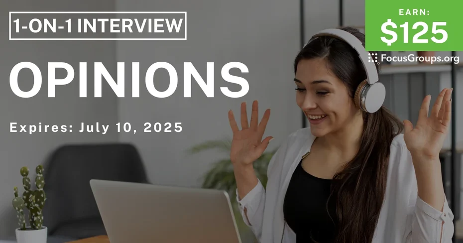 Research Study in California on Opinions