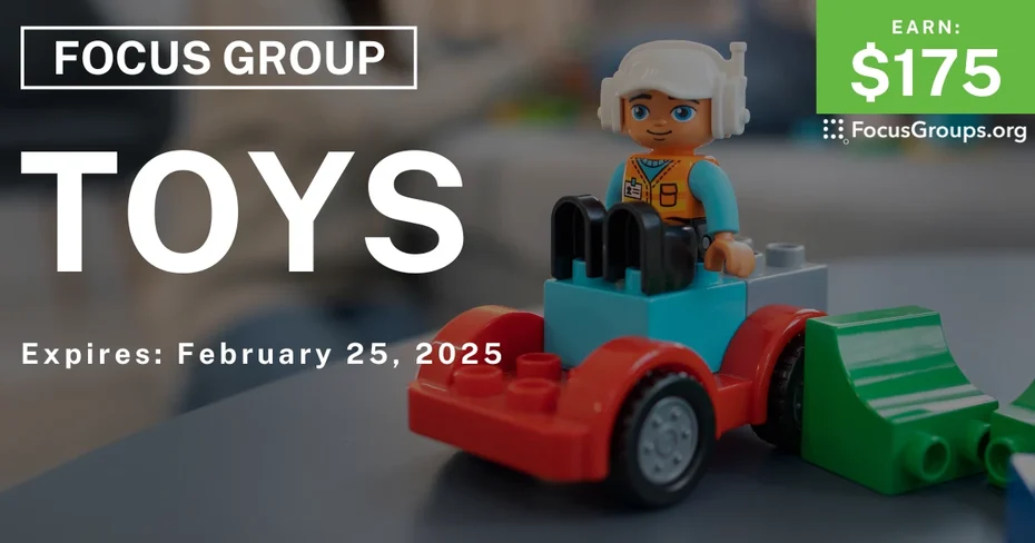 Focus Group for Parents in Irvine on Toys