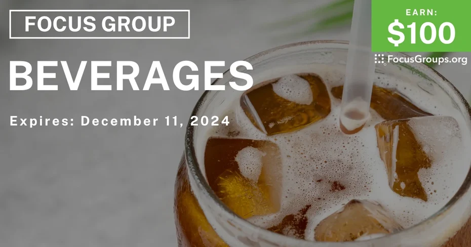 Focus Group on Beverages