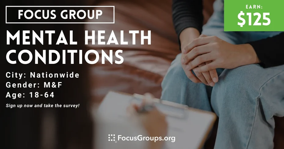 Focus Group on Mental Health Conditions