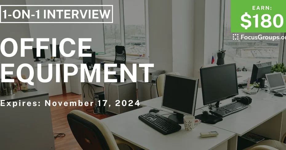 Research Study on Office Equipment