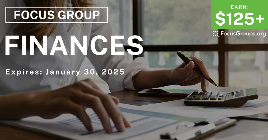 Focus Group on Finances