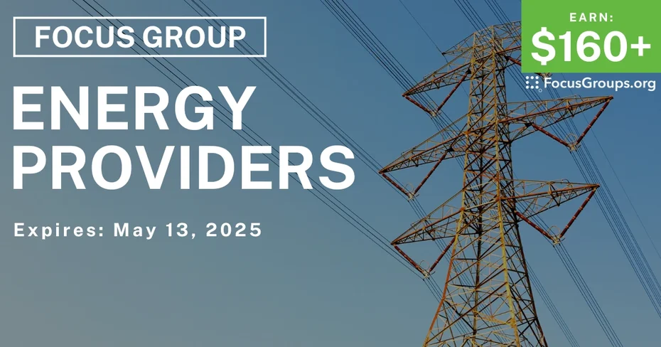 Focus Group in Cincinnati on Energy Providers