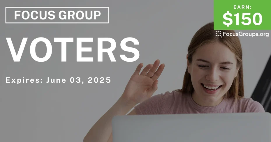 Focus Group in Virginia for Voters